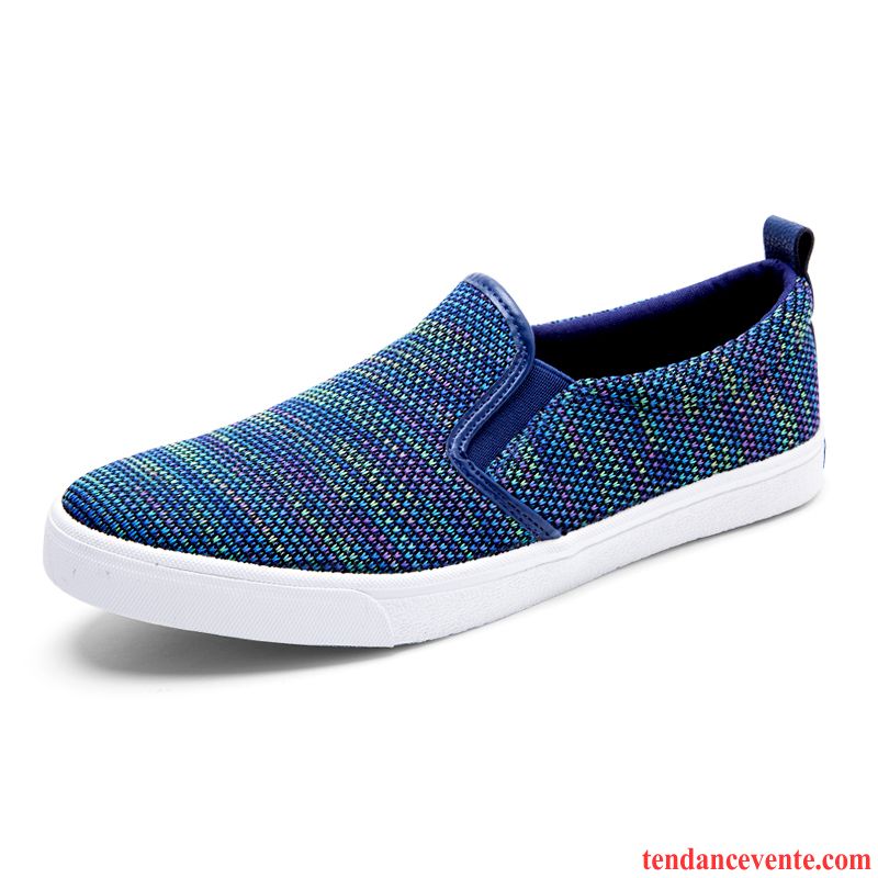 Ballerine Mocassin Homme Fleur Slip-on Tendance Paresseux Homme Art Simple Décontractée Étudiant