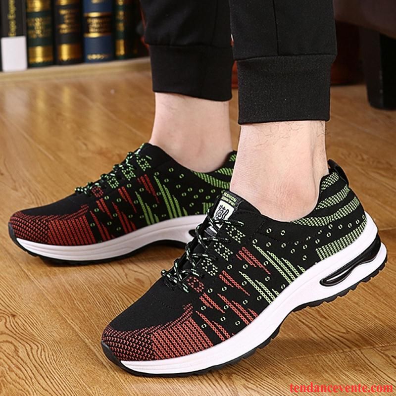 Basket Homme De Running En Ligne Respirant Le Jogging Chaussures De Course De Plein Air Décontractée Sport Étudiant Printemps Homme Offre Spéciale Marron Soldes