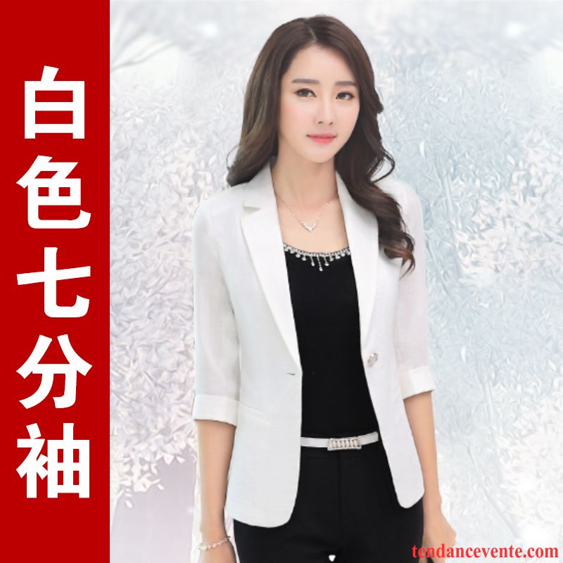 Blazer Et Costume Femme Taillissime Femme Hiver Longues Professionnel Décontractée Pardessus L'automne Blazer Slim Matelassé