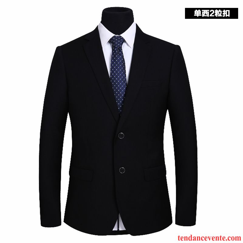 Blazer Faux Cuir Homme Mode Pardessus L'automne Homme Une Veste Costume Décontractée Slim Tendance