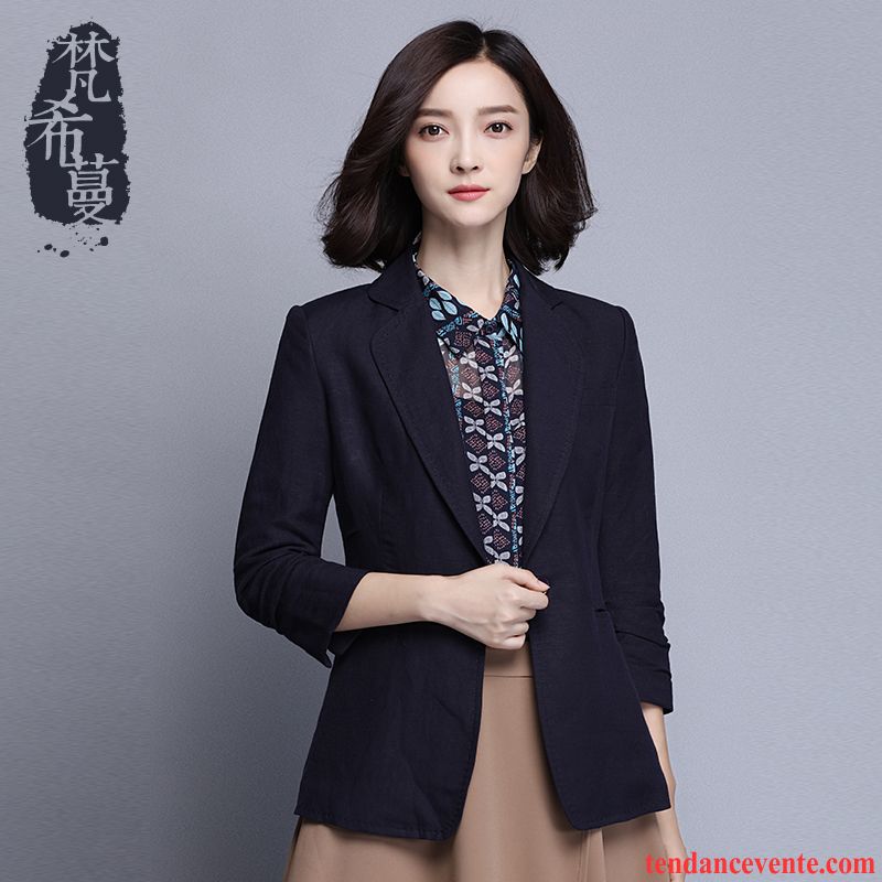 Blazer Femme Classique Matelassé Femme Slim Tous Les Assortis Décontractée Blazer Pardessus L'automne Chameau