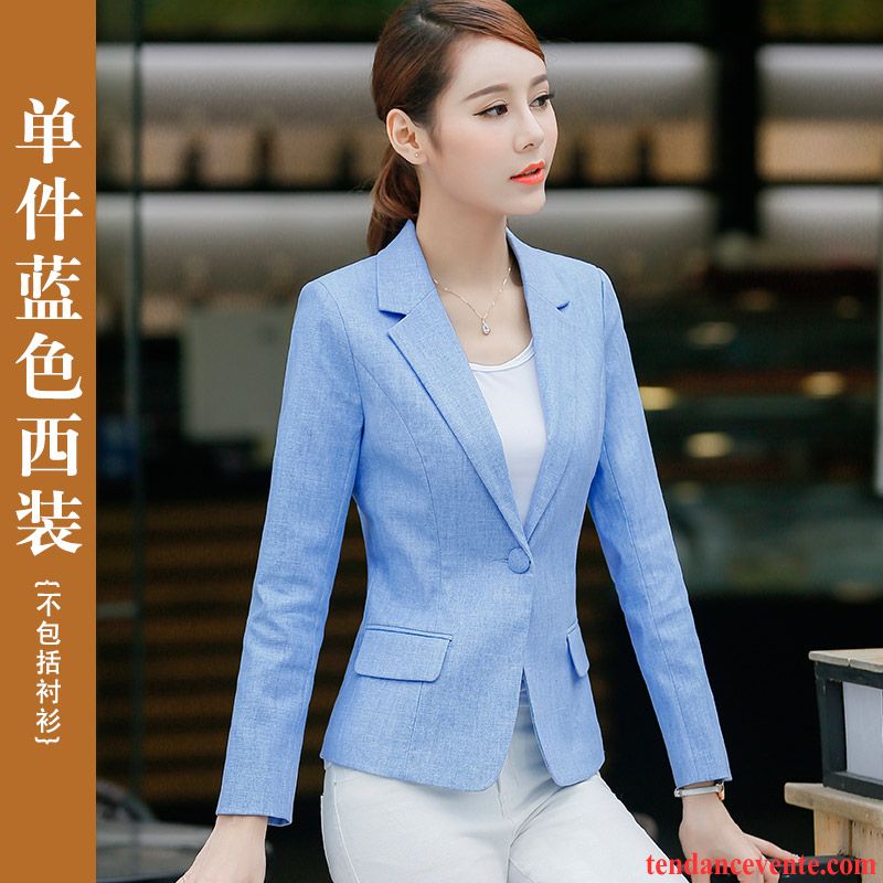 Blazer Femme Noir Capuche Pardessus Slim L'automne Tous Les Assortis Tempérament Mode Printemps Taillissime Blazer Femme Court