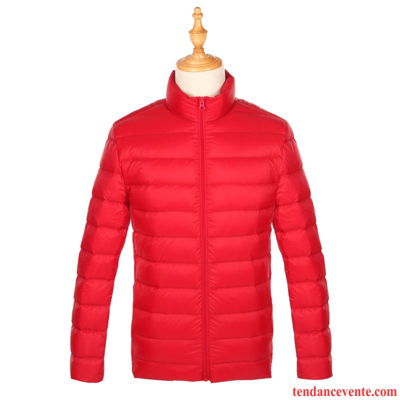 Blouson Hiver Homme Pardessus Offre Spéciale La Mode Court Lumière Vêtements D'hiver Homme Jeunesse