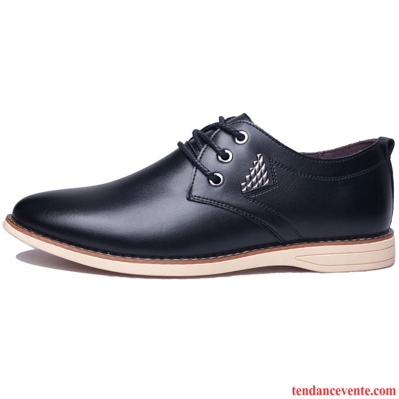 Boots Homme Soldes Chaussures En Coton Angleterre Laçage L'automne Entreprise Printemps Décontractée Homme Plus De Velours