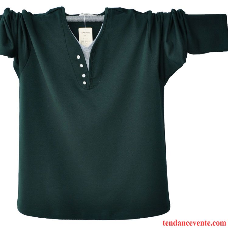 Boutique T Shirt En Ligne Sport Une Veste Homme Tendance Longues Taillissime Printemps Baggy L'automne Graisse Vert Violet