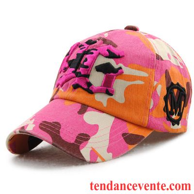 Casquette / Chapeau Femme Sport Mode Homme Casquette De Baseball Chapeau De Soleil Ombre Rose