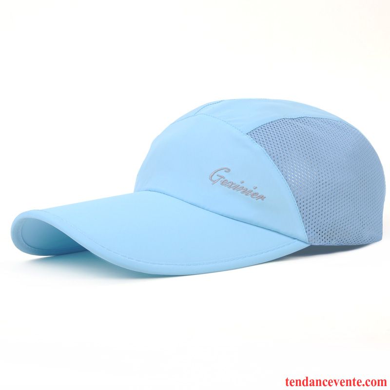 Casquette / Chapeau Homme Chapeau De Soleil Ombre Crème Solaire Respirant Femme Chapeau De Pêcheur Noir