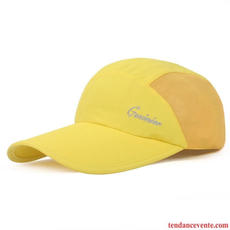 Casquette / Chapeau Homme Chapeau De Soleil Ombre Crème Solaire Respirant Femme Chapeau De Pêcheur Noir