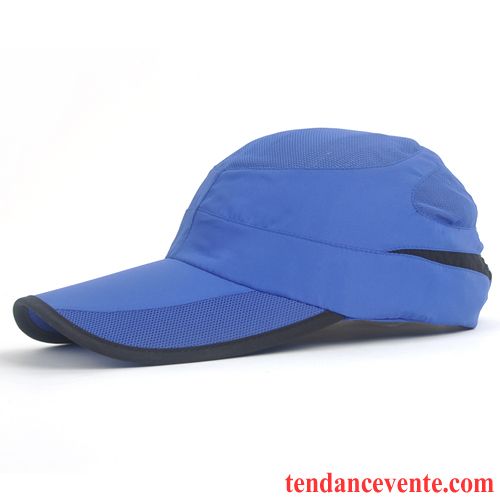 Casquette / Chapeau Homme Chapeau De Soleil Ombre Crème Solaire Respirant Femme Chapeau De Pêcheur Noir