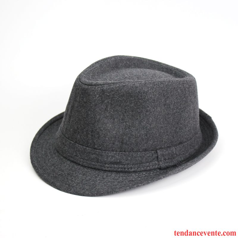 Casquette / Chapeau Homme L'automne Le Jazz Le Nouveau Hiver Britanique Milieu Gris