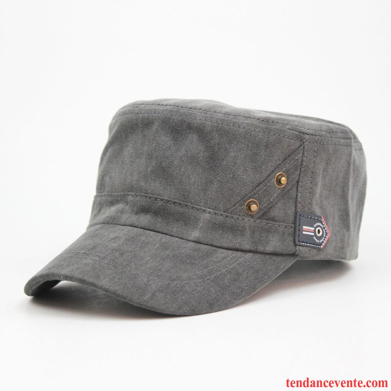 Casquette / Chapeau Homme Loisir Ombre Personnes Âgées Père Jeunesse Voyage Gris