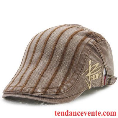 Casquette / Chapeau Homme Tendance Peintre L'automne Du Froid Hiver Printemps Rouge