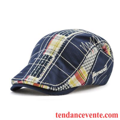 Casquette / Chapeau Homme Tendance Peintre L'automne Du Froid Hiver Printemps Rouge