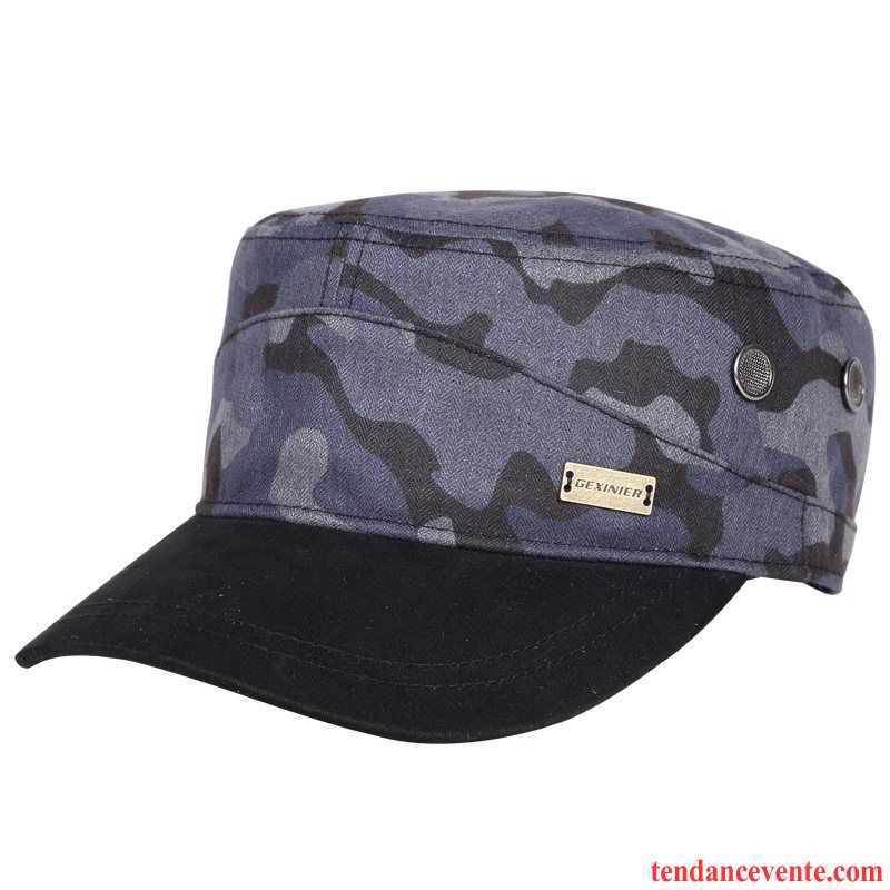 Casquette / Chapeau Homme Été Loisir Printemps L'automne Grande Taille All-match Noir