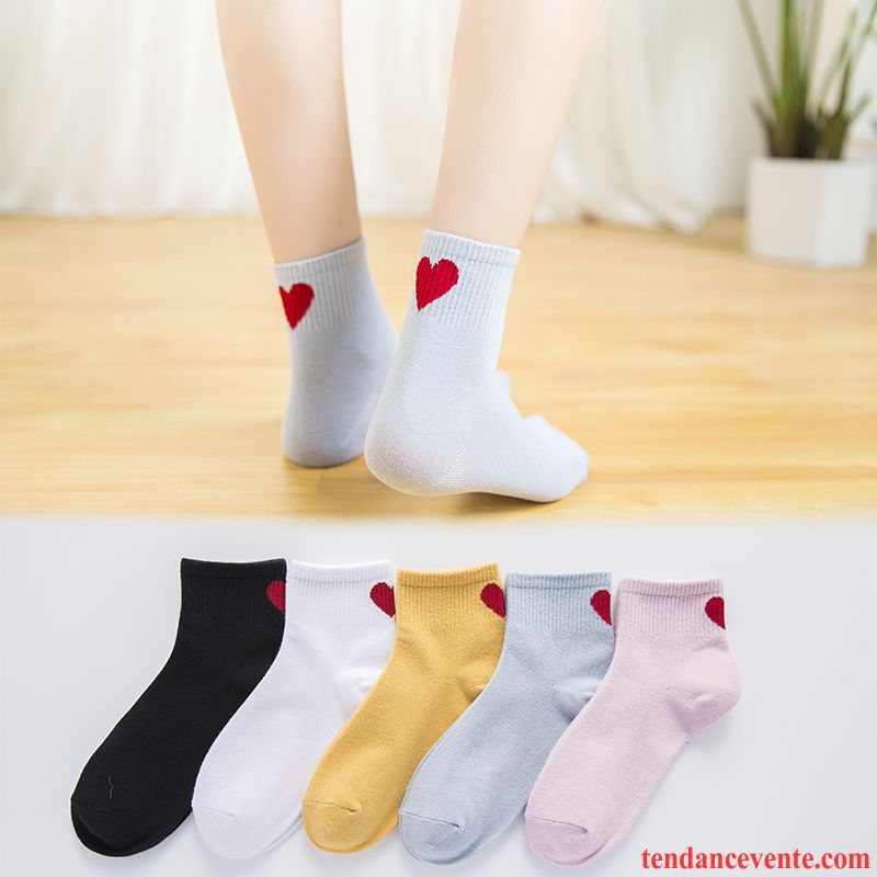 Chaussette Femme Chaussettes En Coton Vent De L'université Chaussette Longue Milieu Sport Mince