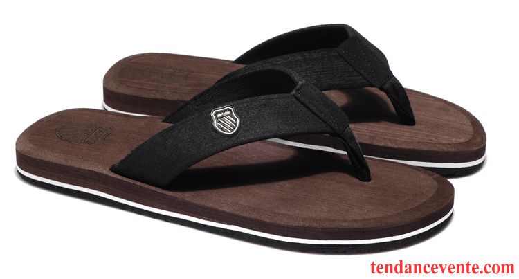 Chausson Homme Grande Taille Antidérapant Plage Chaussons Homme Porter Livraison Gratuite Été Tendance Ambre