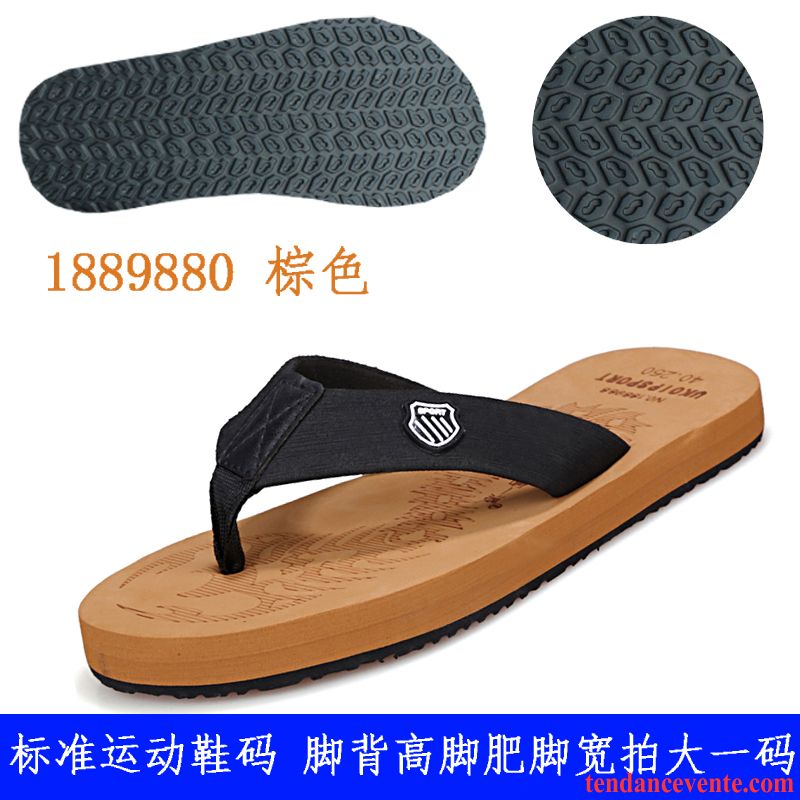 Chaussons D Hiver Homme Chaussons Antidérapant Semelle Épaisse Été Plage Personnalité Léger Homme Tendance Pierre