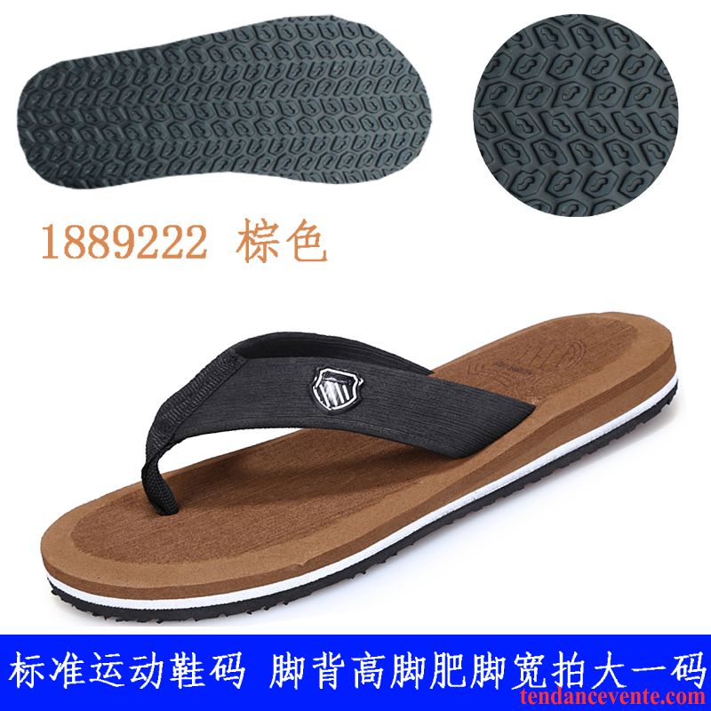 Chaussons D Hiver Homme Chaussons Antidérapant Semelle Épaisse Été Plage Personnalité Léger Homme Tendance Pierre