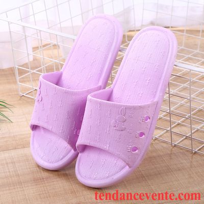 Chaussons Femme Antidérapant Homme Fantaisie Semelle Doux