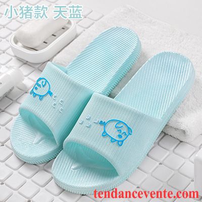 Chaussons Femme Antidérapant Homme Fantaisie Semelle Doux