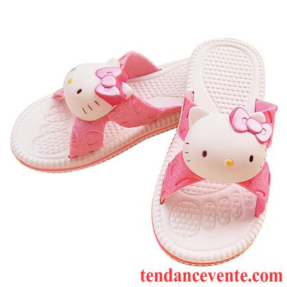 Chaussons Femme Cuir Souple Femme Antidérapant Plage Été Brun Pas Cher