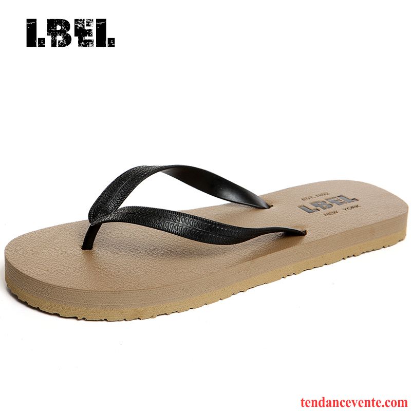 Chaussons Homme Chaudes Plage Chaussons Semelle Épaisse Étudiant Simple Décontractée Antidérapant Homme Été Pas Cher