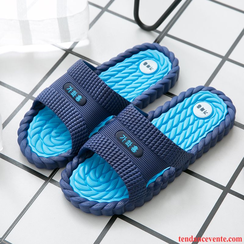 Chaussons Tongs Homme Taillissime Gros Été Bleu