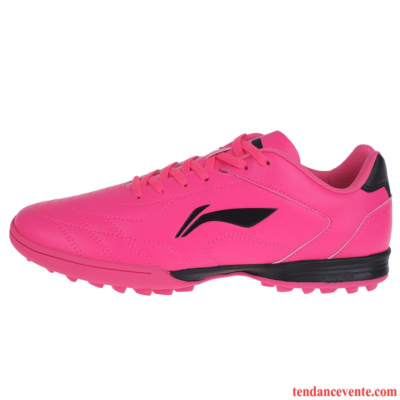 Chaussure De Foot Pas Cher Pour Homme Entraînement Antidérapant Homme Adolescent Saumon Soldes