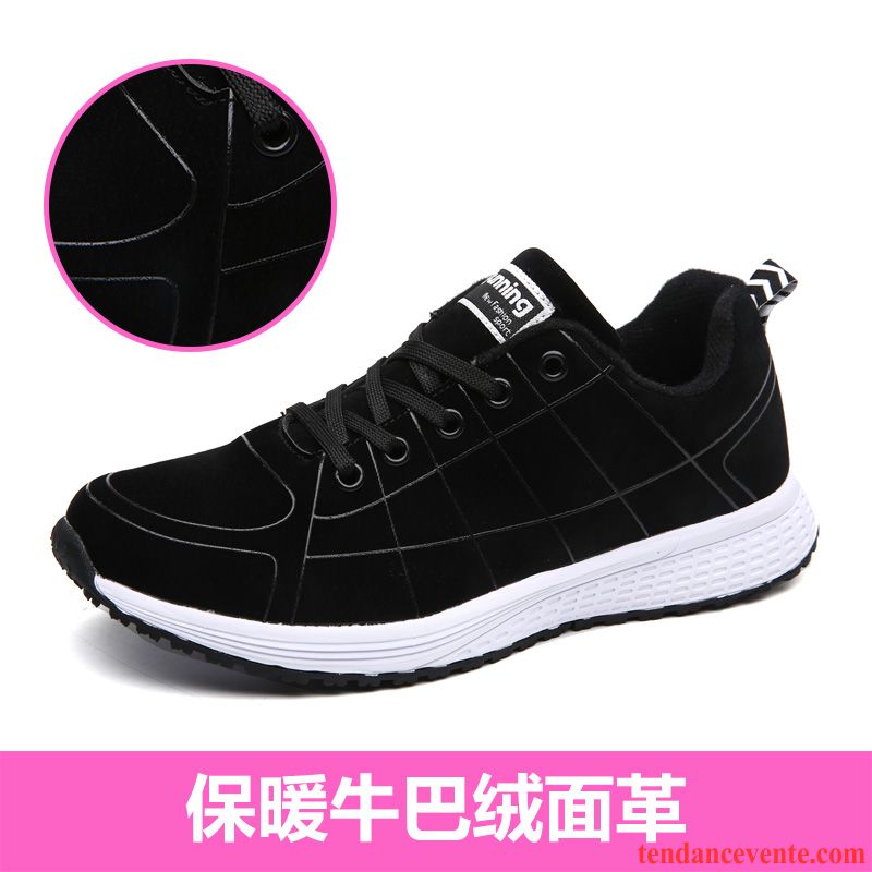 Chaussure De Running Fitness Décontractée Chaussures De Course Laçage Femme Tissage En Vol Étudiant Tous Les Assortis Respirant Plates Sport L'automne Léger Cyan Pas Cher