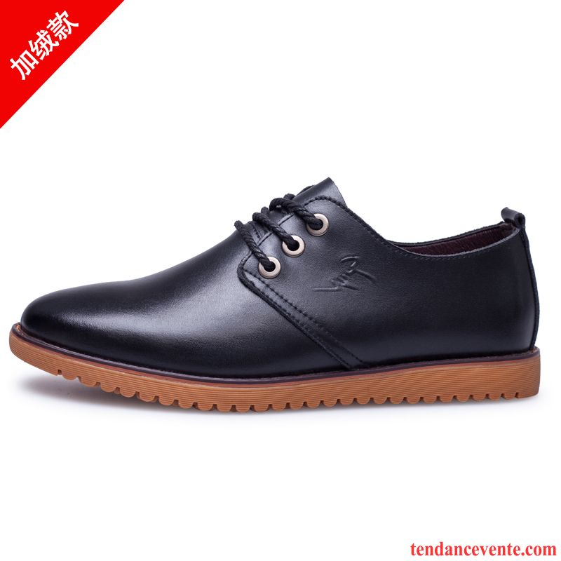 Chaussure Derbies Homme Ete Décontractée Tendance Homme Angleterre Entreprise Cuir Véritable Semelle Doux Offre Spéciale Printemps