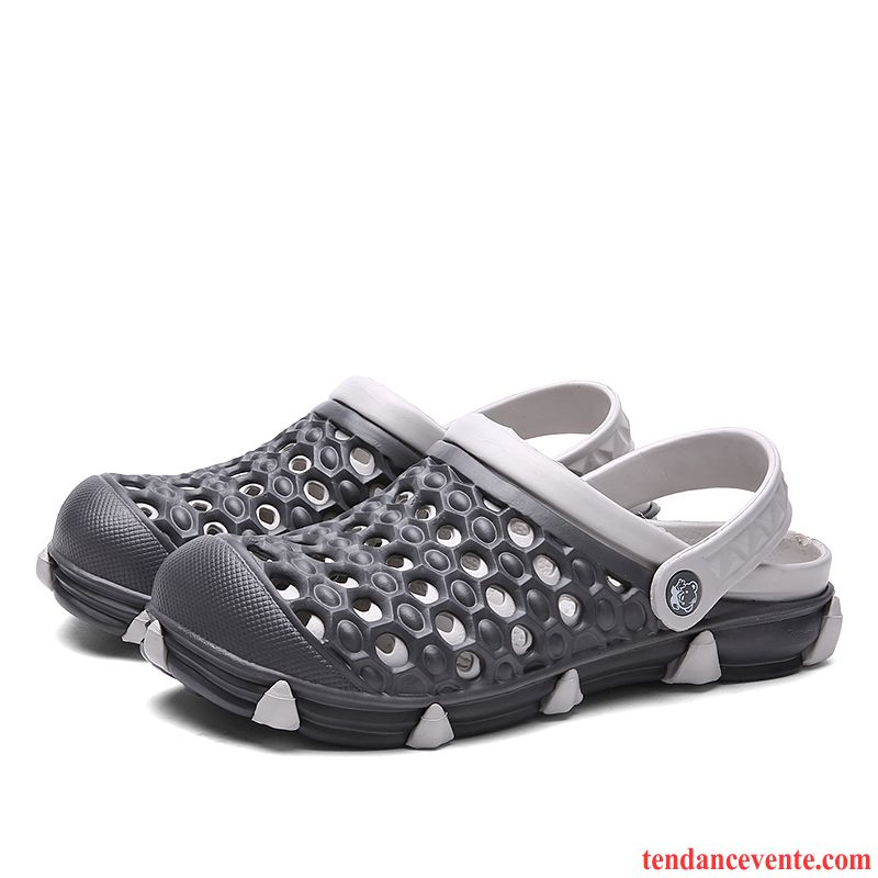 Chaussure Homme Mocassin Chaussons Antidérapant Homme Plage Tendance Tous Les Assortis Printemps Mode Fantaisie Bleu