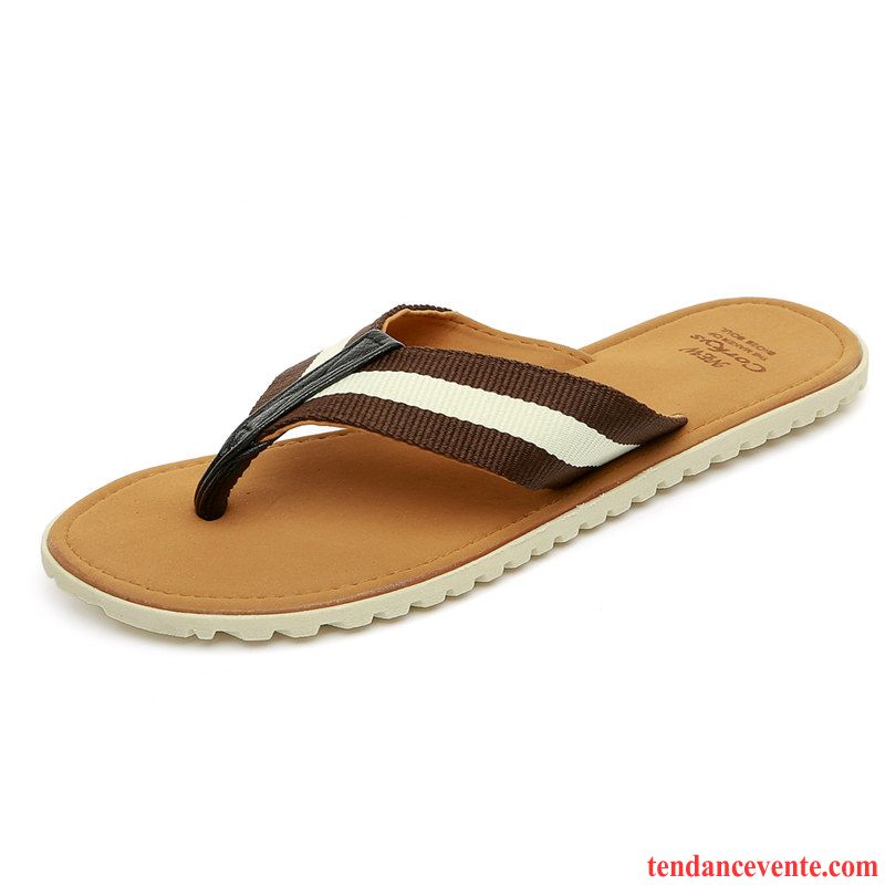 Chaussure Pantoufle Homme Solde Angleterre Homme Décontractée Antidérapant Chaussons Mode Plage Personnalité De Plein Air Tendance Étudiant Été