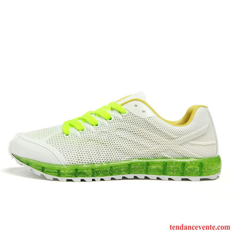 Chaussures De Fitness Pas Cher Sport Printemps Chaussures De Course Femme Derbies Coussin D'air Mode Respirant Décontractée Brun