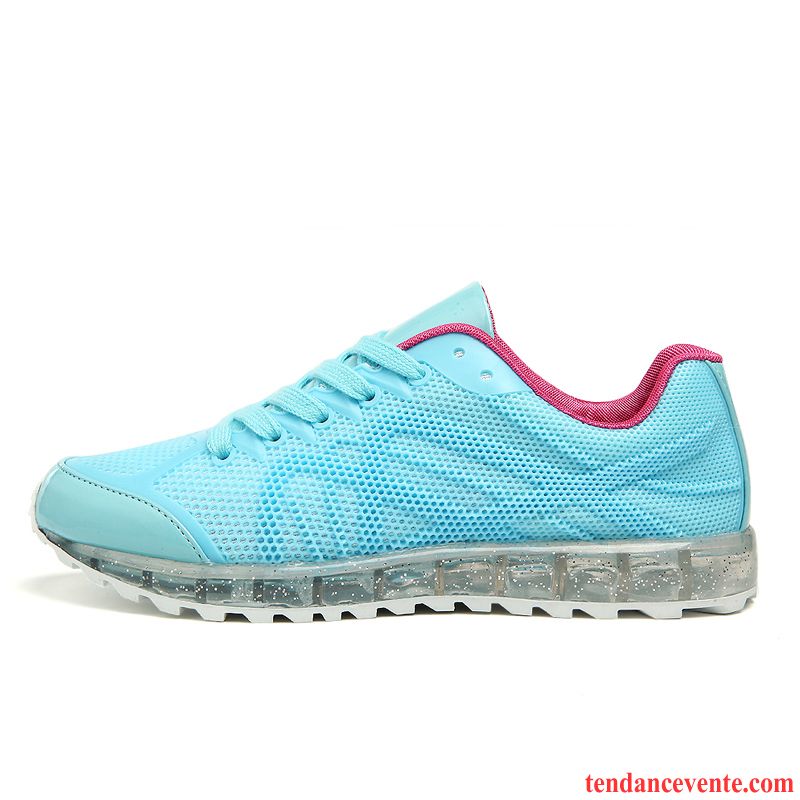 Chaussures De Fitness Pas Cher Sport Printemps Chaussures De Course Femme Derbies Coussin D'air Mode Respirant Décontractée Brun