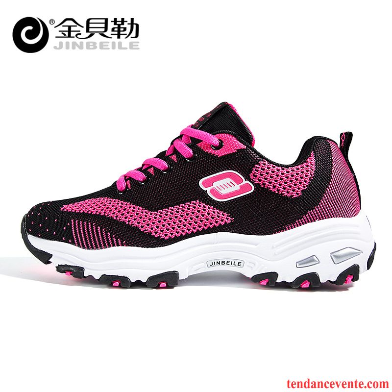 Chaussures De Running Femme En Solde Augmenté Le Jogging Respirant Fantaisie L'automne Confortable Chaussures De Course Azur