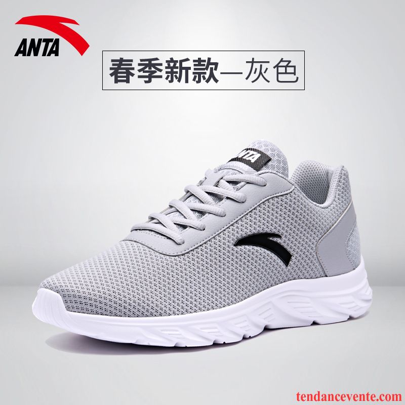 Chaussures De Running Homme Été Authentique Sport Chaussures De Course Décontractée Printemps Noir