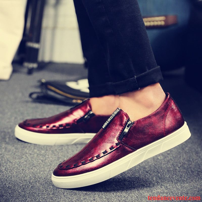 Chaussures Loafers Homme Respirant Tendance Chaussures De Skate Décontractée Paresseux Printemps Derbies Homme Été