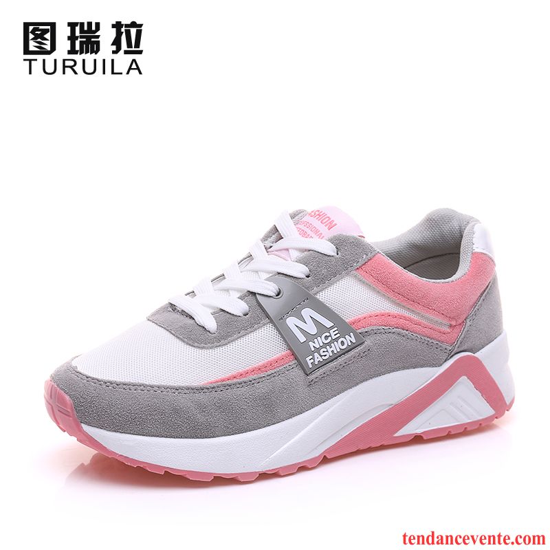 Chaussures Running Femme Soldes Basse Sport Étudiant Printemps Tous Les Assortis Chaussures De Course Femme Décontractée