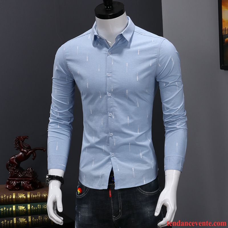 Chemise En Jean Noir Tendance Carreaux Chemise Longues Homme Blanc Décontractée Vert Beau Slim Jeunesse L'automne Chocolat