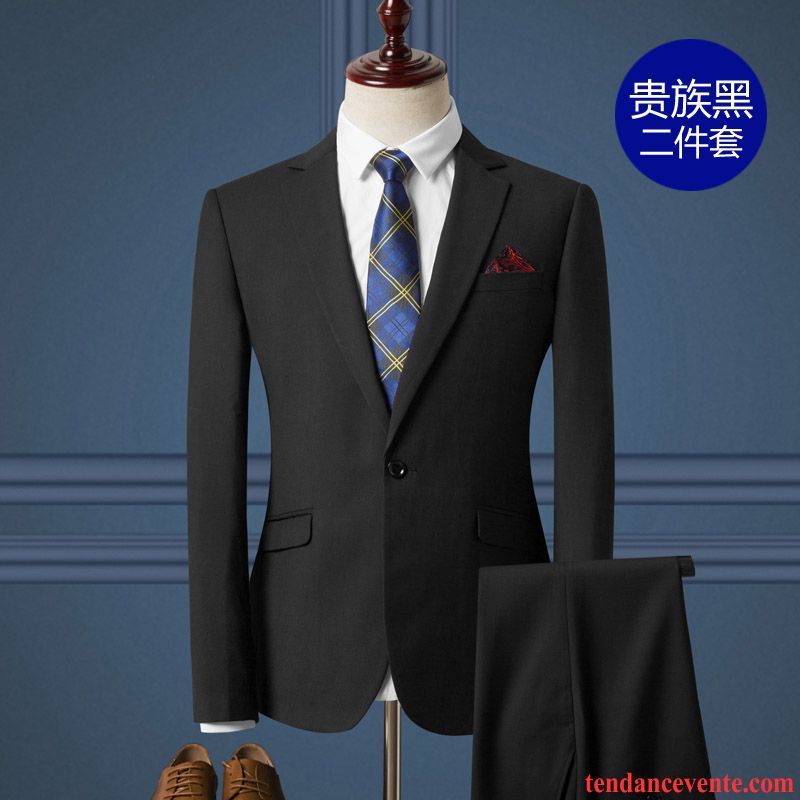 Costume De Mariage Blanc Pour Homme Blazer Mariage Ensemble Homme De Travail Professionnel Slim