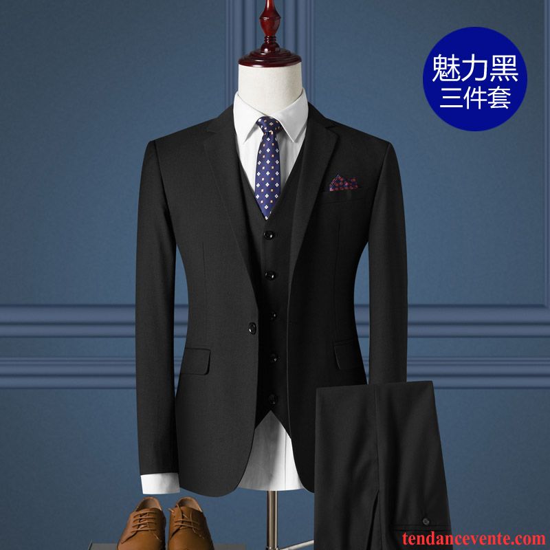 Costume De Mariage Blanc Pour Homme Blazer Mariage Ensemble Homme De Travail Professionnel Slim