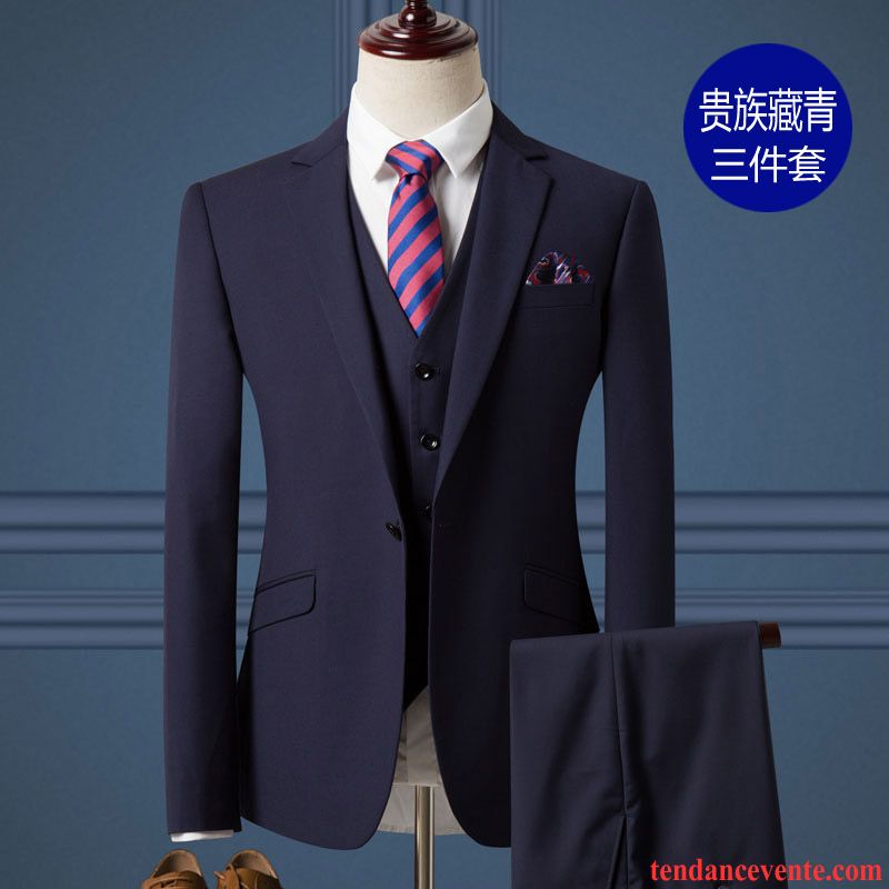 Costume De Mariage Blanc Pour Homme Blazer Mariage Ensemble Homme De Travail Professionnel Slim