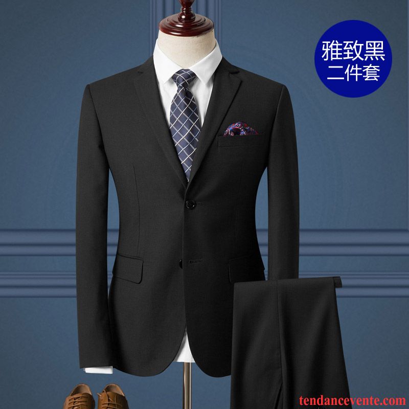 Costume De Mariage Blanc Pour Homme Blazer Mariage Ensemble Homme De Travail Professionnel Slim