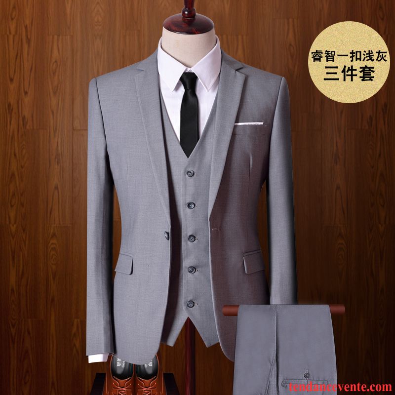 Costume De Mariage Pas Cher Homme Professionnel Blazer Mariage De Travail Ensemble Tomate