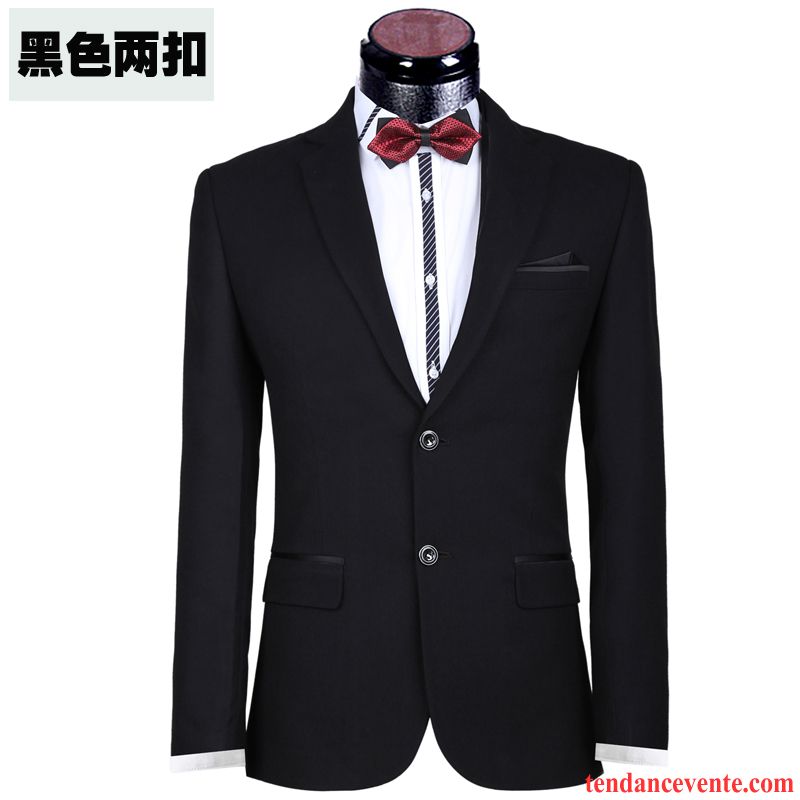 Costume Mariage Sur Mesure Été Costume Slim Homme De Travail Jeunesse Ensemble Mariage L'automne