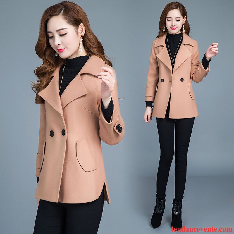 Costumes Blazer Femme Vêtements D'hiver Trier Les Boutons Tendance Manteau L'automne Pardessus Vert