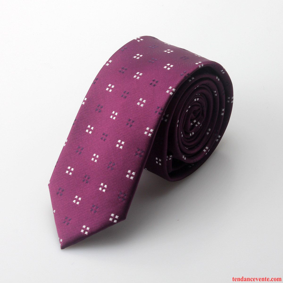 Cravate Homme Le Nouveau Modèle Le Marié Loisir Marier Étroit Rouge