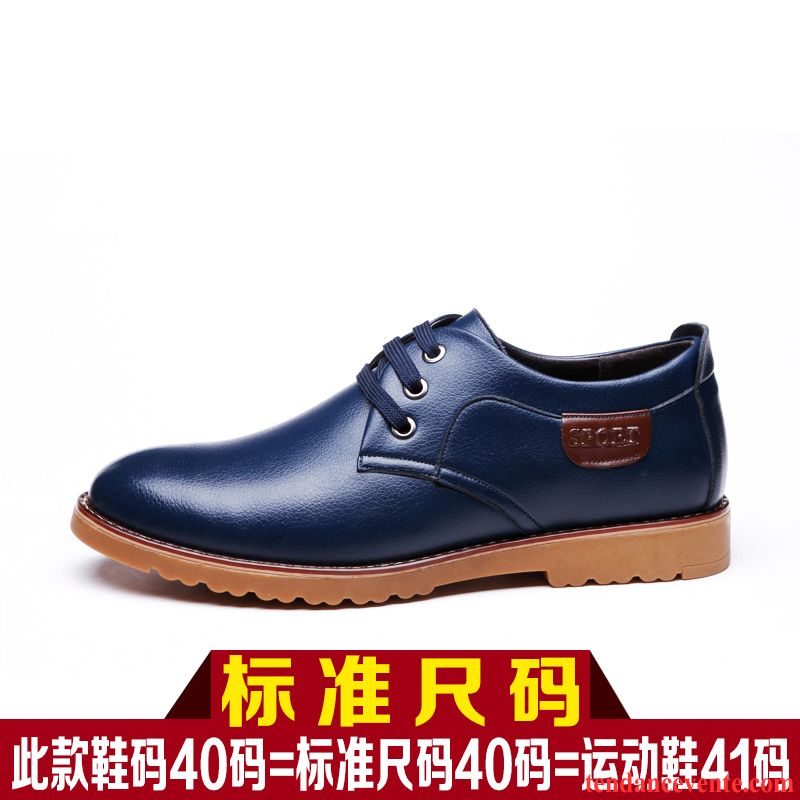 Derbies Fourrées Homme Entreprise Jeunesse Hiver Chaussures En Coton Tendance Homme Semelle Oxford Plus De Velours Décontractée