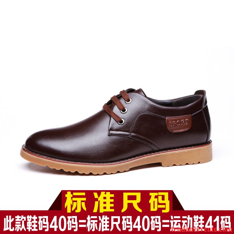 Derbies Fourrées Homme Entreprise Jeunesse Hiver Chaussures En Coton Tendance Homme Semelle Oxford Plus De Velours Décontractée