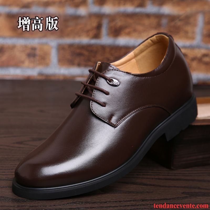 Derbies Homme En Solde Chaussures De Mariage Augmenté Entreprise Décontractée Printemps Taillissime Homme Angleterre L'automne